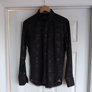 Men's Black Dress Shirt